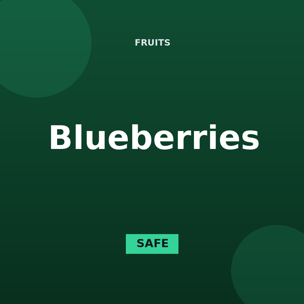 Blueberries